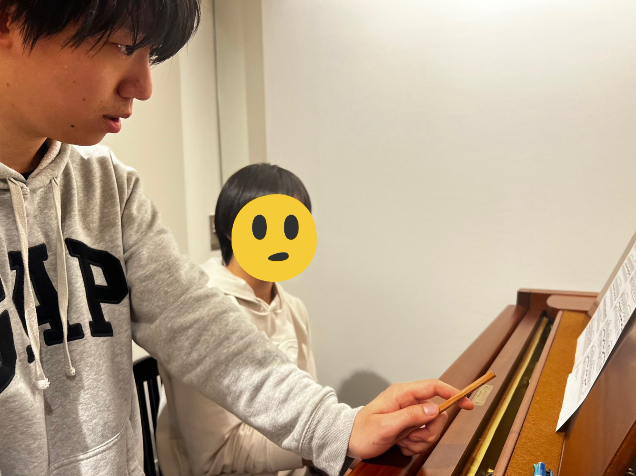 【生徒募集中】エムラボ・ハッチの実際のレッスン風景！ピアノ編〜川島大空先生と生徒M君②