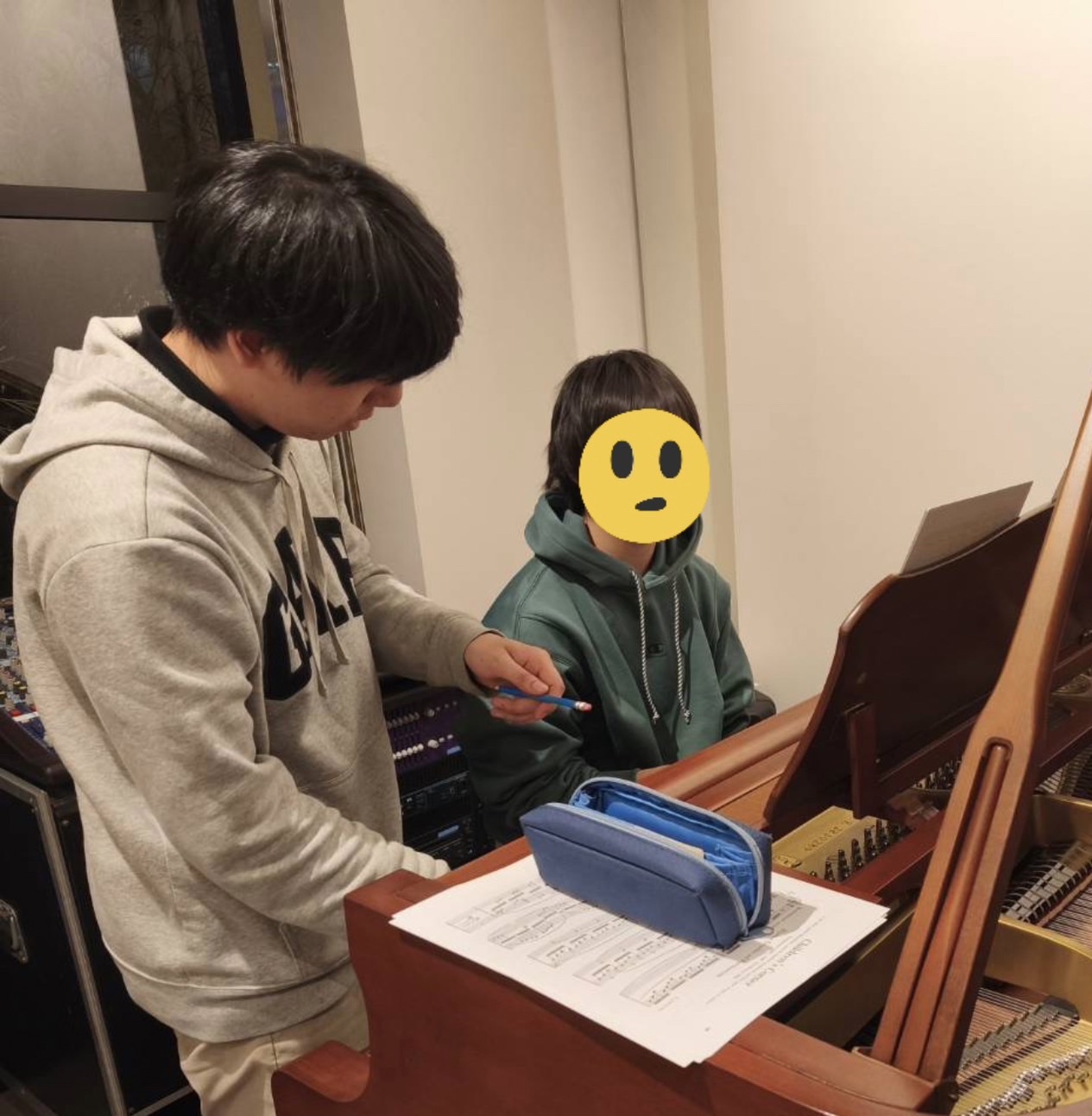 【生徒募集中】エムラボ・ハッチの実際のレッスン風景！ピアノ編〜川島大空先生と生徒M君①